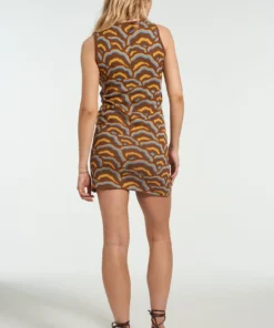 The Ragged Priest NEW ARRIVALS Milk It Surf Sleeveless Mini Dress