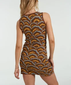 The Ragged Priest NEW ARRIVALS Milk It Surf Sleeveless Mini Dress