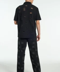 The Ragged Priest Keeper Distressed Denim Shirt 12 The Ragged Priest Keeper Distressed Denim Shirt