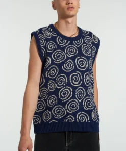 The Ragged Priest NEW ARRIVALS Confusion Knit Jumper Vest
