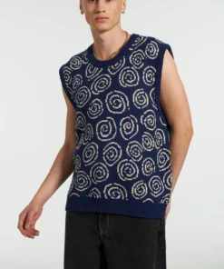 The Ragged Priest NEW ARRIVALS Confusion Knit Jumper Vest