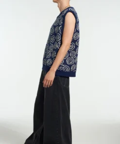 The Ragged Priest NEW ARRIVALS Confusion Knit Jumper Vest 10 The Ragged Priest NEW ARRIVALS Confusion Knit Jumper Vest