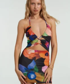 The Ragged Priest Milk It Lucid Mini Dress