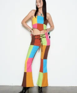 The Ragged Priest Jackpot Panelled Flared Pant WOMEN'S