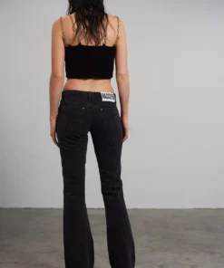 The Ragged Priest WOMEN'S Low Rider Jean - Charcoal 11 The Ragged Priest WOMEN'S Low Rider Jean - Charcoal