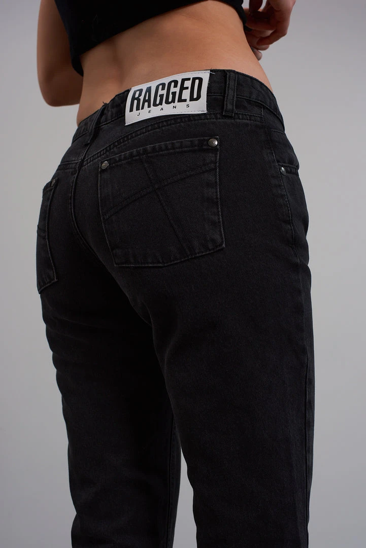 The Ragged Priest WOMEN'S Low Rider Jean - Charcoal 4 The Ragged Priest WOMEN'S Low Rider Jean - Charcoal