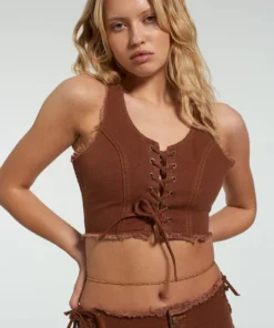 The Ragged Priest Milk It Native Lace Front Top NEW ARRIVALS