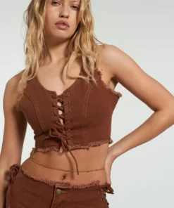 The Ragged Priest Milk It Native Lace Front Top NEW ARRIVALS