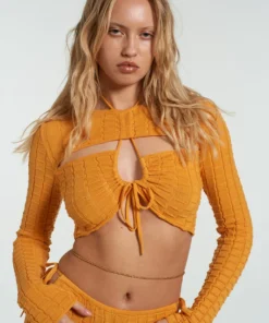 The Ragged Priest Milk It Ray Cut Out Top NEW ARRIVALS