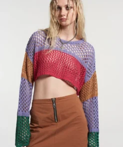 The Ragged Priest Cell Cropped Knit