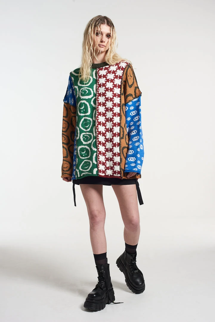 The Ragged Priest Multiverse Panelled Jumper 3 The Ragged Priest Multiverse Panelled Jumper