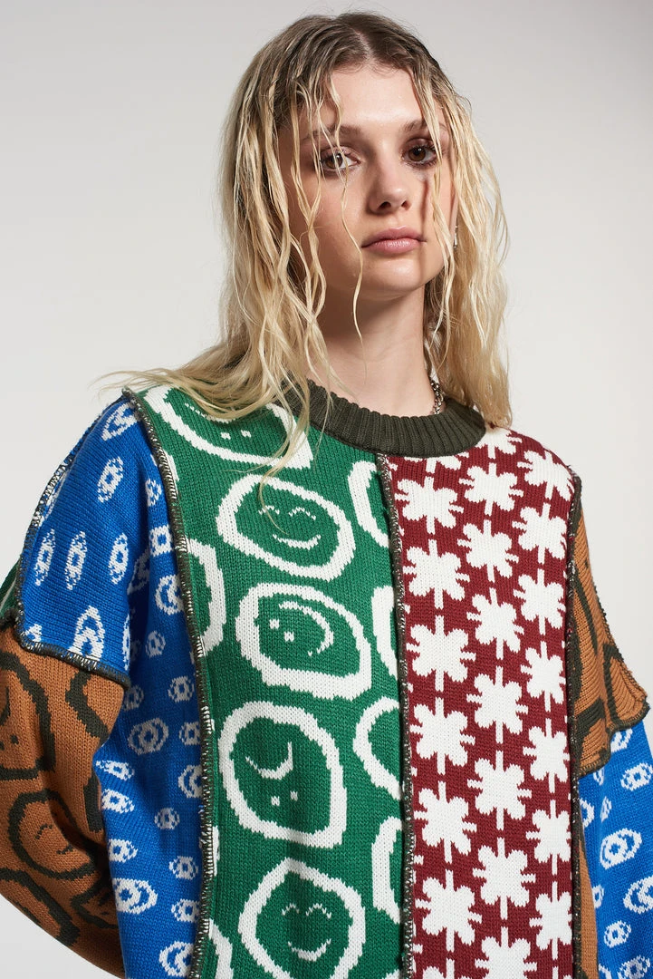 The Ragged Priest Multiverse Panelled Jumper 2 The Ragged Priest Multiverse Panelled Jumper