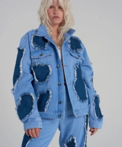 The Ragged Priest Milk It Joleyene Recycled Denim Jacket
