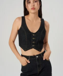 The Ragged Priest Milk It Orb Waistcoat WOMEN'S