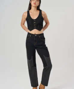 The Ragged Priest Milk It Orb Waistcoat WOMEN'S