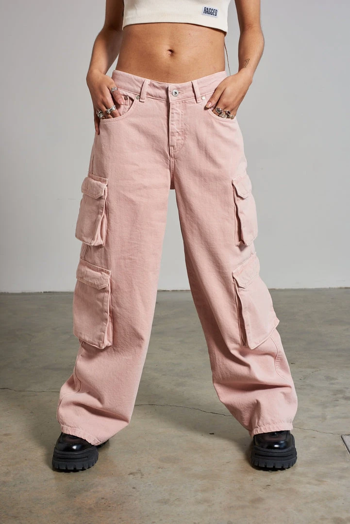 The Ragged Priest Combat Release Jean - Pink 1 The Ragged Priest Combat Release Jean - Pink