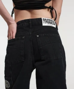 The Ragged Priest NEW ARRIVALS Rider Cargo Release Jean Charcoal