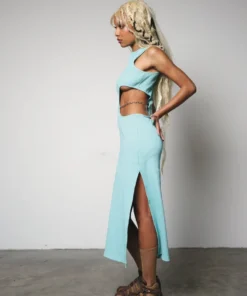 The Ragged Priest Slick Midi Dress