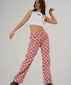 The Ragged Priest Rook Jean Red & Purple