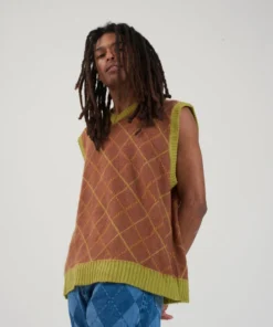 The Ragged Priest Figure Vest MEN'S