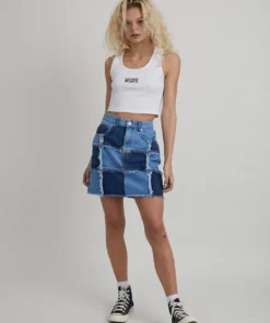 The Ragged Priest Resolute Skirt - Blue