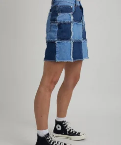 The Ragged Priest Resolute Skirt - Blue