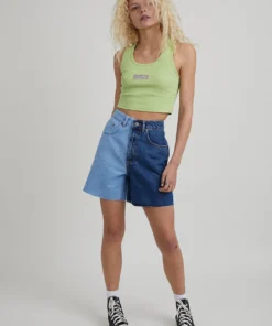 The Ragged Priest Half & Half Short - Blue HOLIDAY SHOP