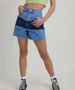 The Ragged Priest WOMEN'S Infringement Short - Blue