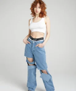 The Ragged Priest Awaken Jean - Light Blue WOMEN'S