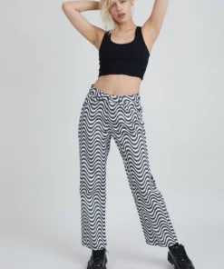 The Ragged Priest Wave Jean - White WOMEN'S