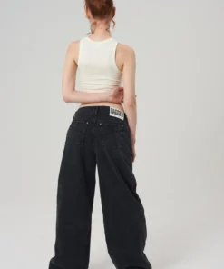 The Ragged Priest NEW ARRIVALS Organic Release Jean Charcoal