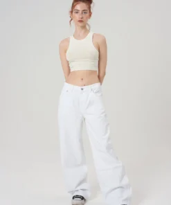 The Ragged Priest Release Jean - White WOMEN'S 10 The Ragged Priest Release Jean - White WOMEN'S