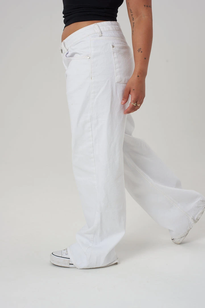 The Ragged Priest Release Jean - White WOMEN'S 6 The Ragged Priest Release Jean - White WOMEN'S