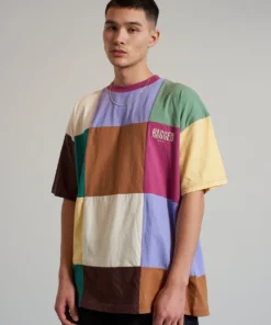 The Ragged Priest Ragged Colour Block Short Sleeve Tee NEW ARRIVALS