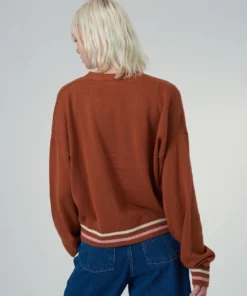 The Ragged Priest Kickers Classics Rust Cardi WOMEN'S