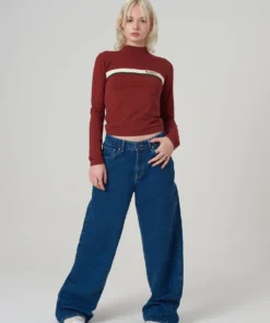 The Ragged Priest Kickers Classics Brown High Neck Top