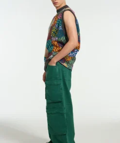 The Ragged Priest Waved Knit Vest