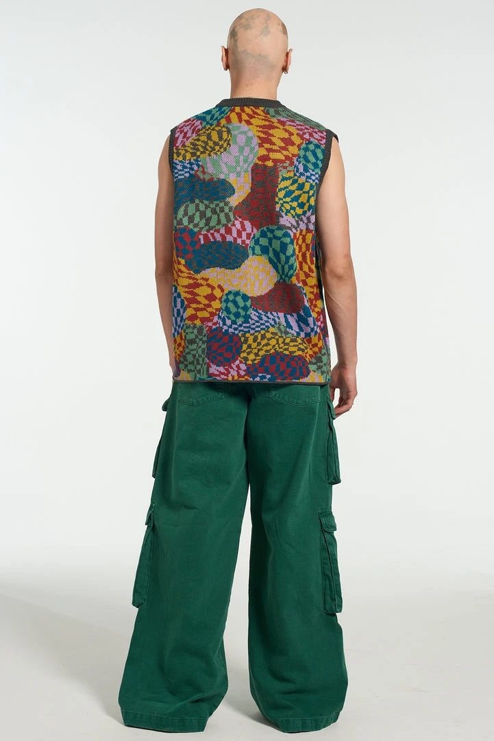 The Ragged Priest Waved Knit Vest 5 The Ragged Priest Waved Knit Vest