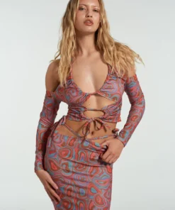 The Ragged Priest NEW ARRIVALS Milk It Sierra Cut Out Top