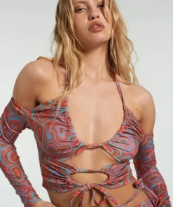 The Ragged Priest NEW ARRIVALS Milk It Sierra Cut Out Top