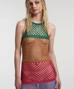 The Ragged Priest Celestial Knit Maxi Dress