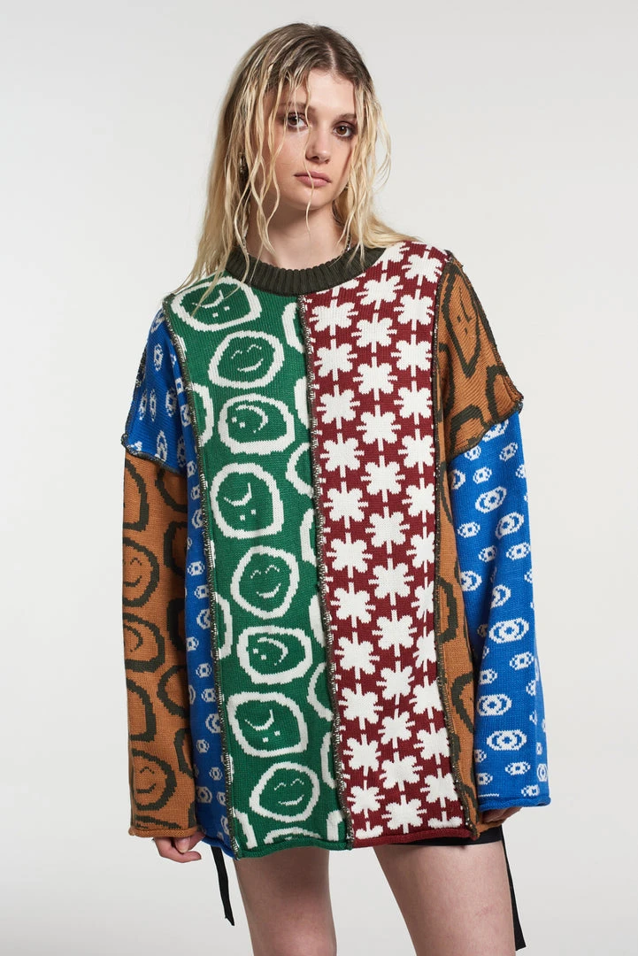 The Ragged Priest Multiverse Panelled Jumper 1 The Ragged Priest Multiverse Panelled Jumper