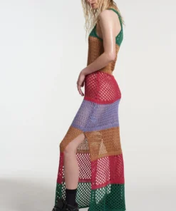 The Ragged Priest Celestial Knit Maxi Dress