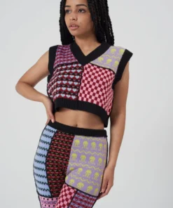 The Ragged Priest Snowflake Vest WOMEN'S