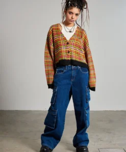 The Ragged Priest Combat Release Jean - Blue WOMEN'S