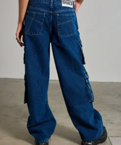 The Ragged Priest Combat Release Jean - Blue WOMEN'S