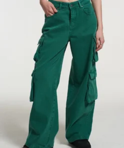 The Ragged Priest NEW ARRIVALS Combat Release Jean - Green
