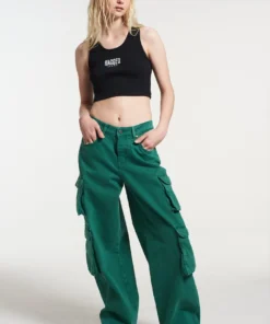 The Ragged Priest NEW ARRIVALS Combat Release Jean - Green