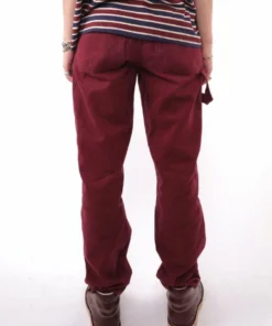 The Ragged Priest Kickers Classics Mens Burgundy Pants