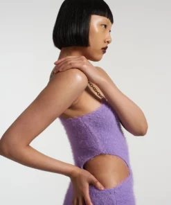 The Ragged Priest Venus Fluffy Mini Dress